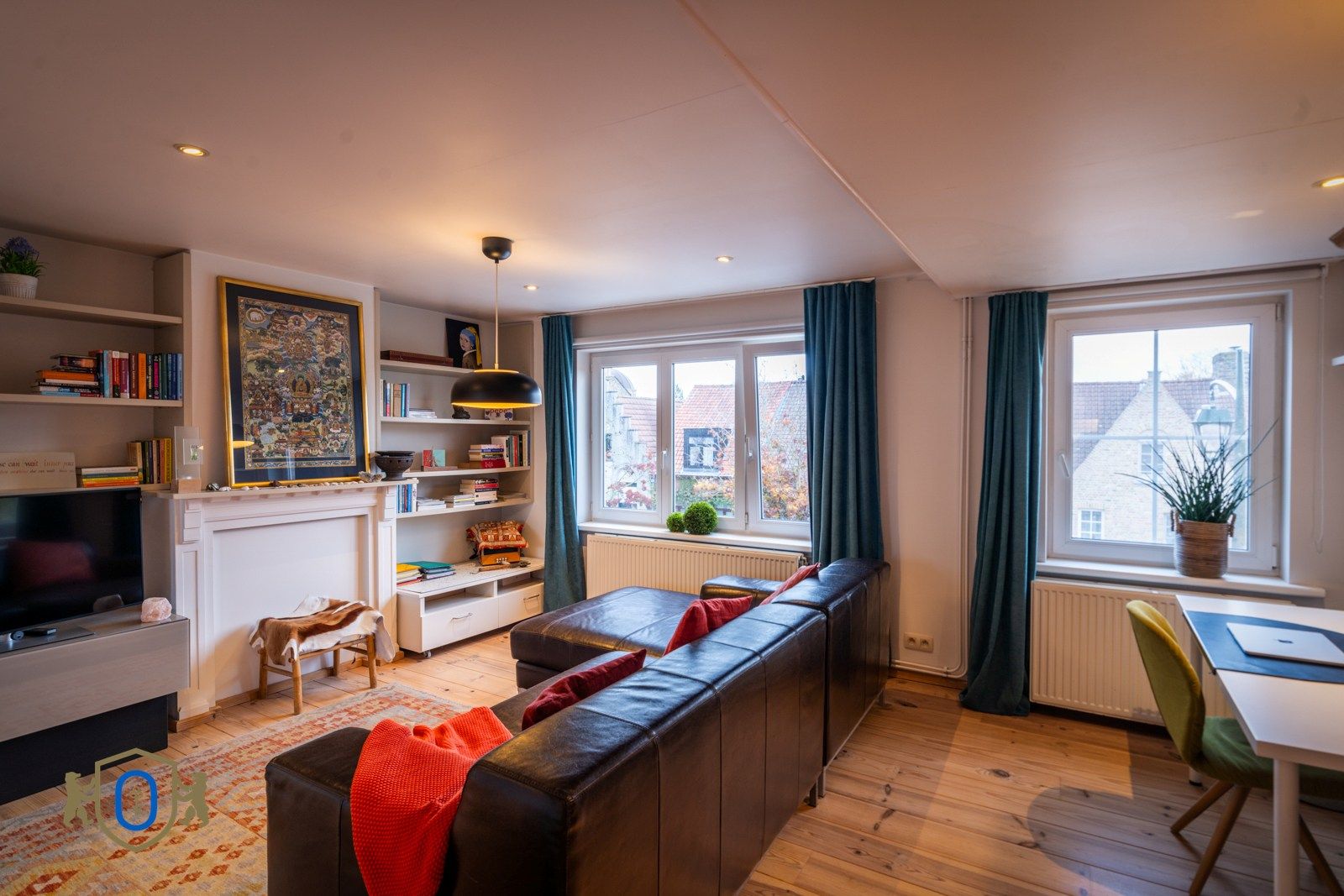 Brugse 3-slpkr herenwoning met studio & romantische tuin foto 25