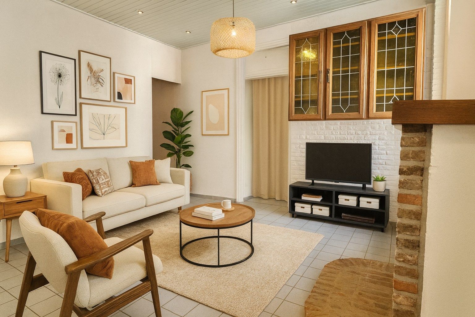 Lichtrijke hoekwoning met instapklaar karakter in het centrum van Izegem. foto 3