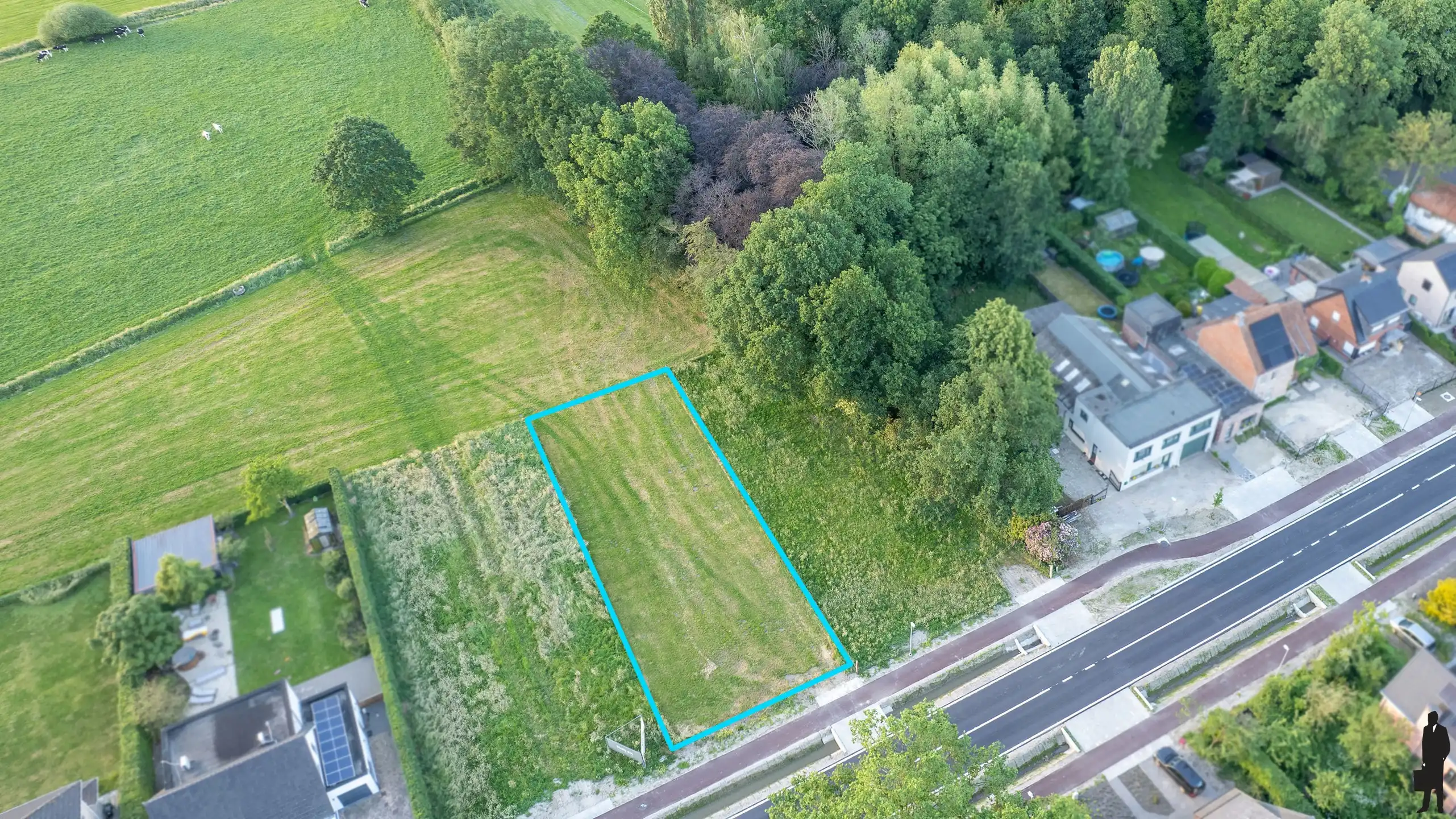 Prachtige bouwgrond voor open bebouwing op toplocatie in Achterbroek foto 5