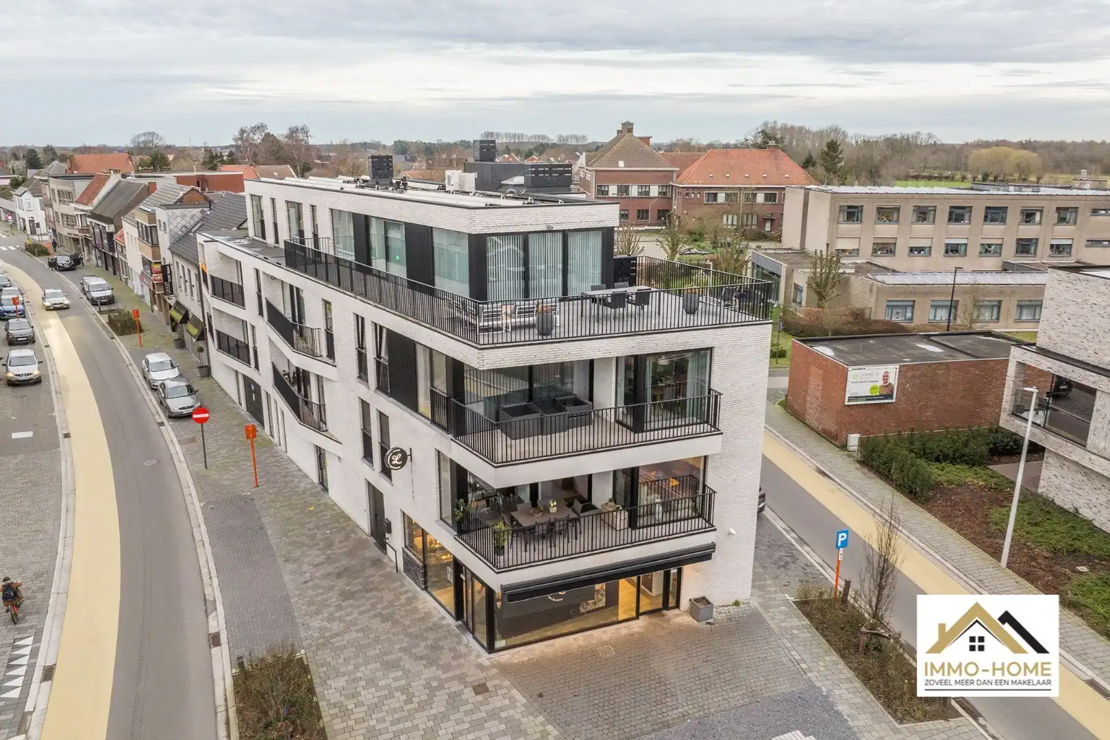 Luxueus penthouse centrum Wachtebeke aan 2% registratie!  foto 27