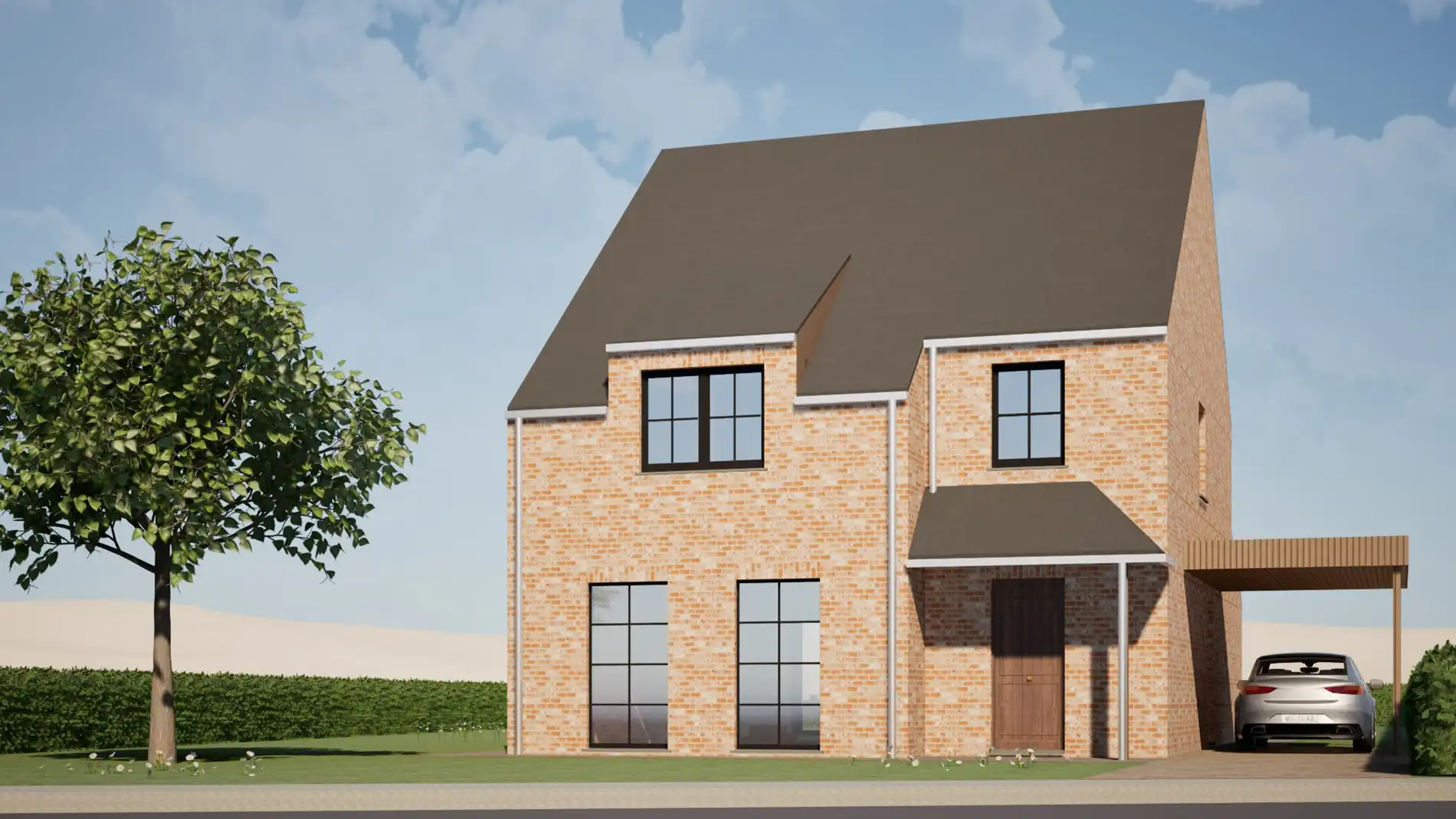 Unieke nieuwbouwwoning op perceel met landelijk verzicht foto 7