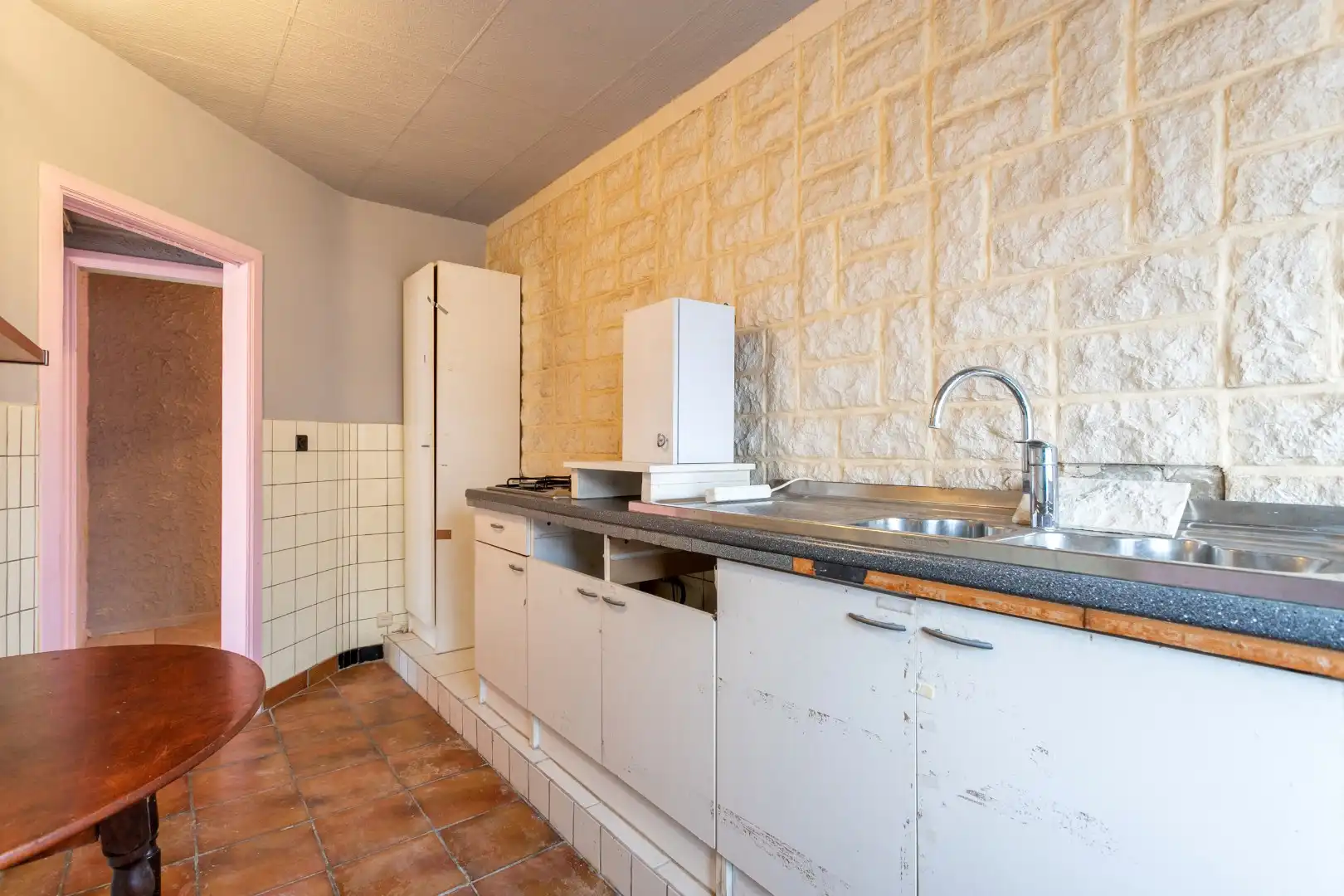 Te renoveren appartement met 1 slaapkamer, terras en kelderberging in Ganshoren foto 10