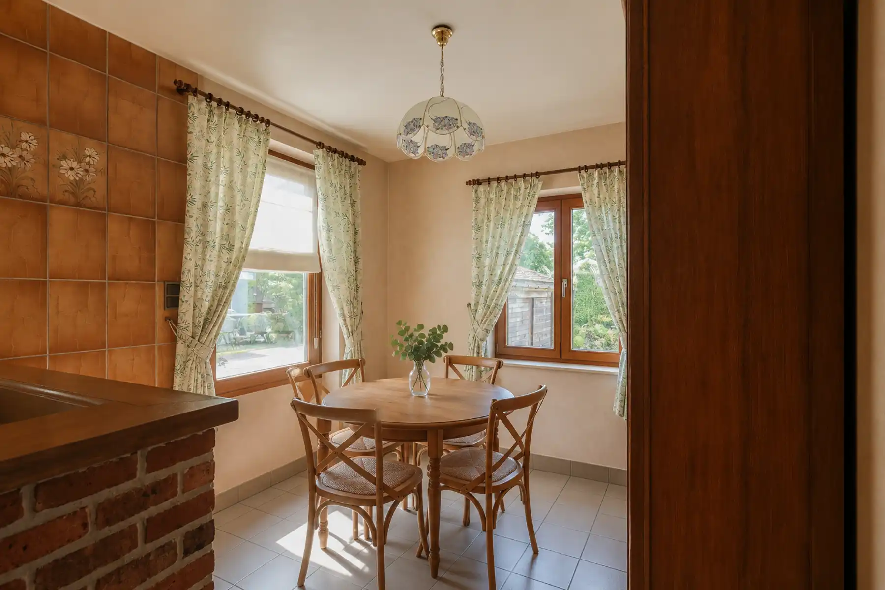 Landelijke villa met werkruimte, paardenstal en grote tuin foto 9