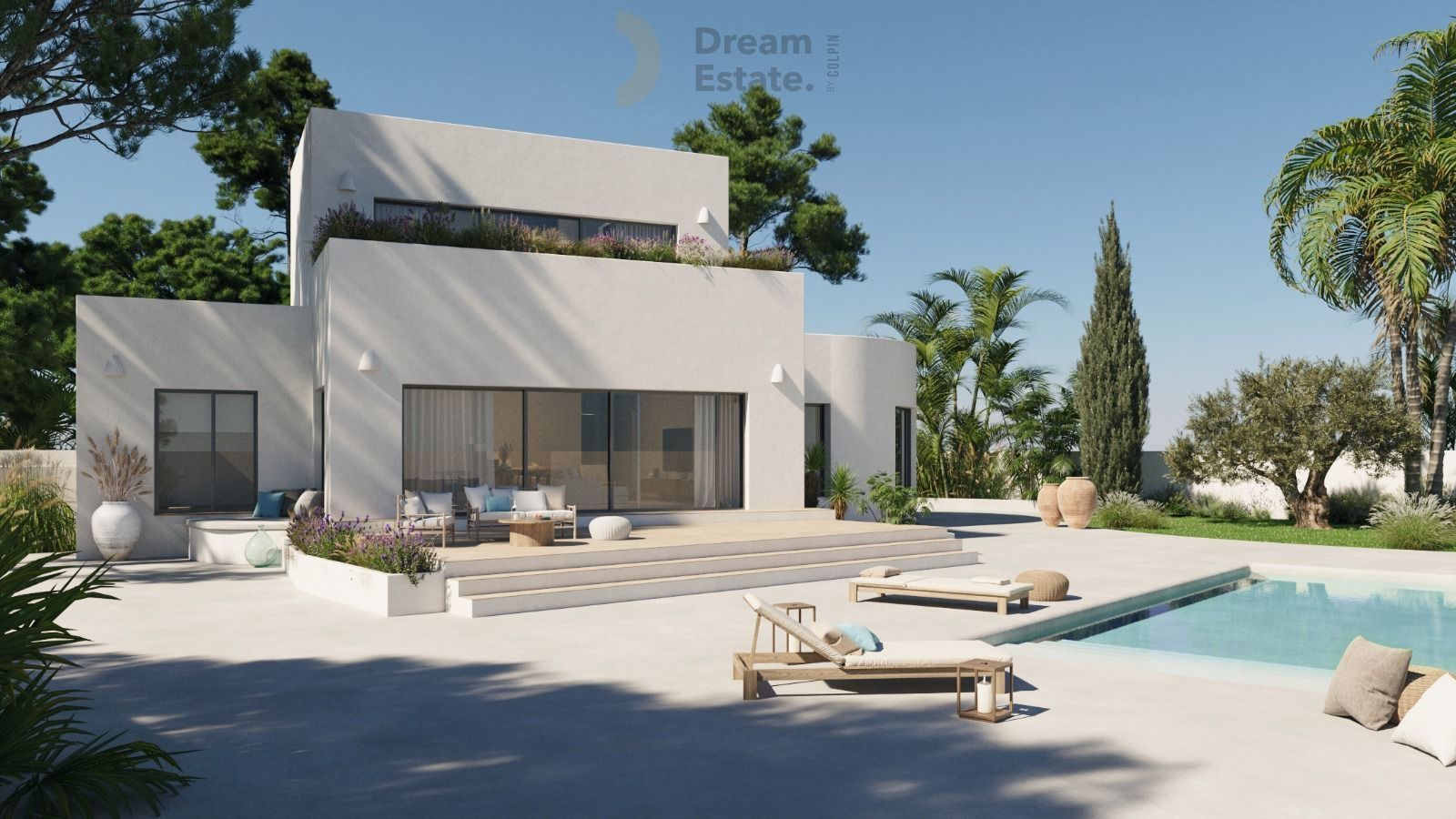 Unieke villa in Javea met een prachtig zeezicht foto {{pictureIndex}}