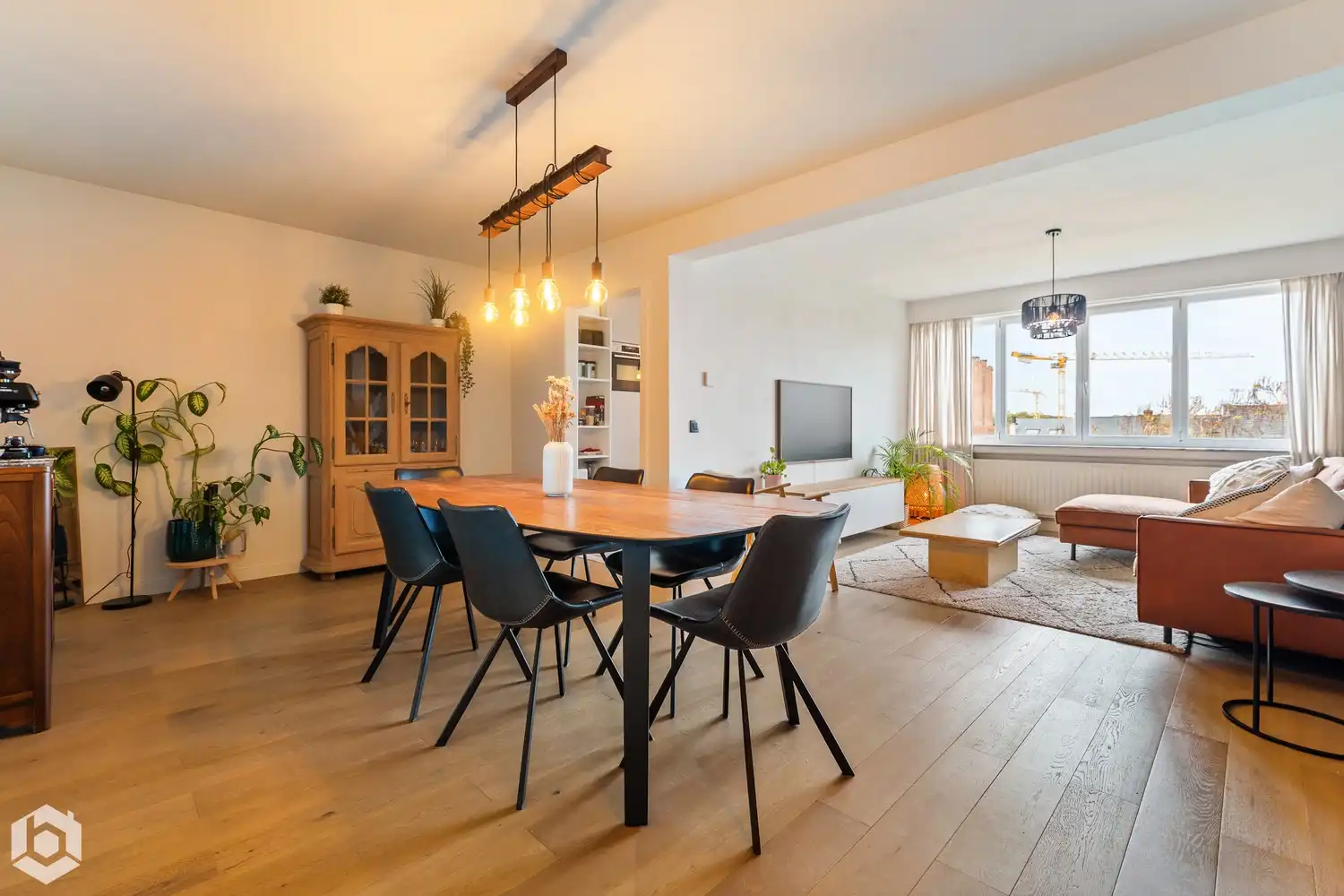 Korte termijn verhuur prachtig 2 slpkr appartement met uniek zicht op Mechelen foto 5