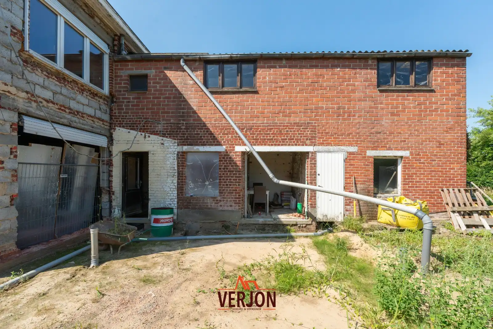 Karaktervolle woning op een perceel van 708 m² met vergund renovatie- en uitbreidingsproject foto 22