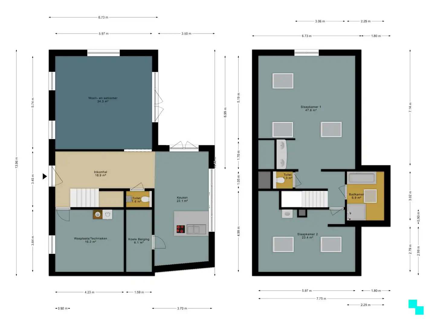 Recent gerenoveerde woning in Valleigebied foto 30