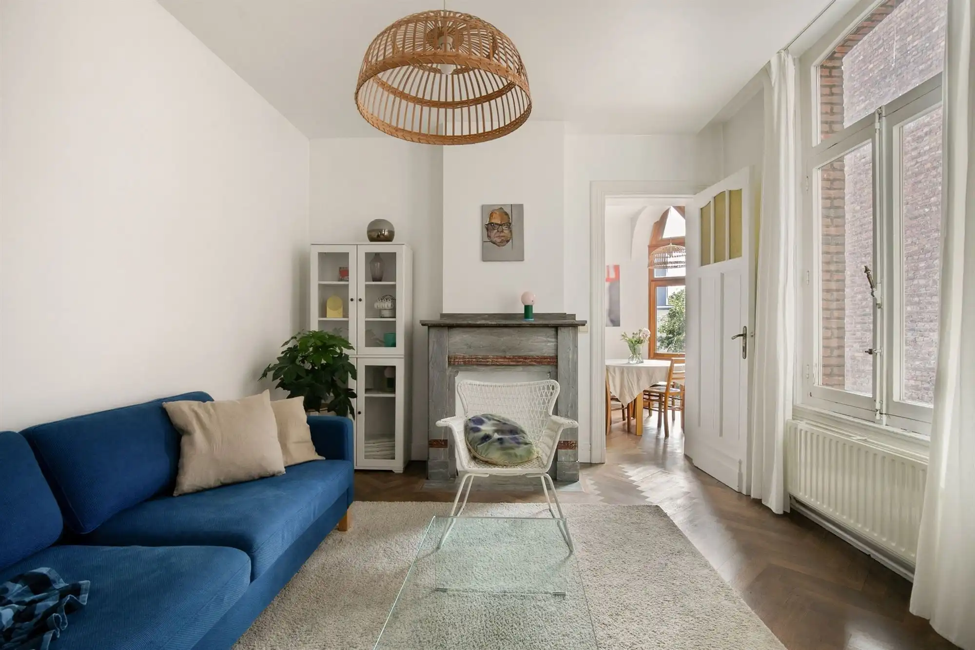 Authentiek appartement (82m²) vlakbij centrum Antwerpen foto {{pictureIndex}}
