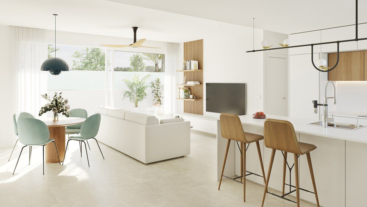 Gekoppelde gelijkvloerse villa in Sucina foto 3