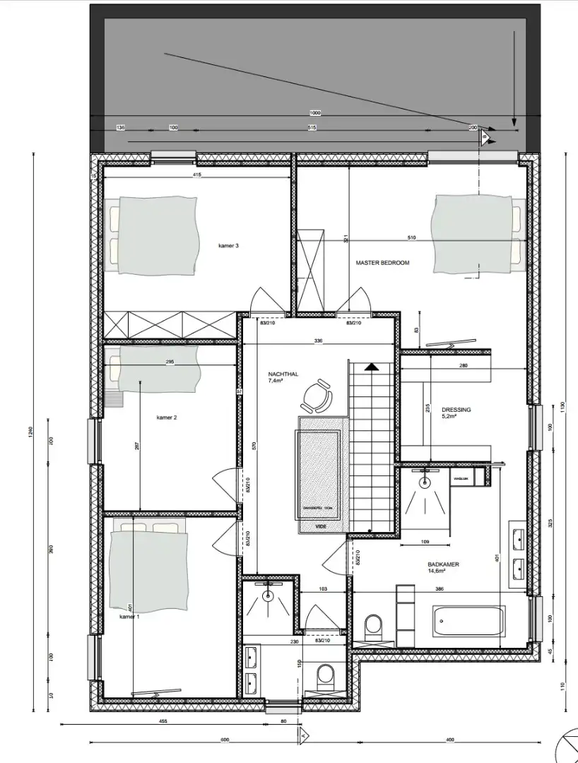 UNIEKE BEN-NIEUWBOUWVILLA – 4 SLKS – 2 BADKS – 266M² BEWOONBARE OPPERVLAKTE foto 28