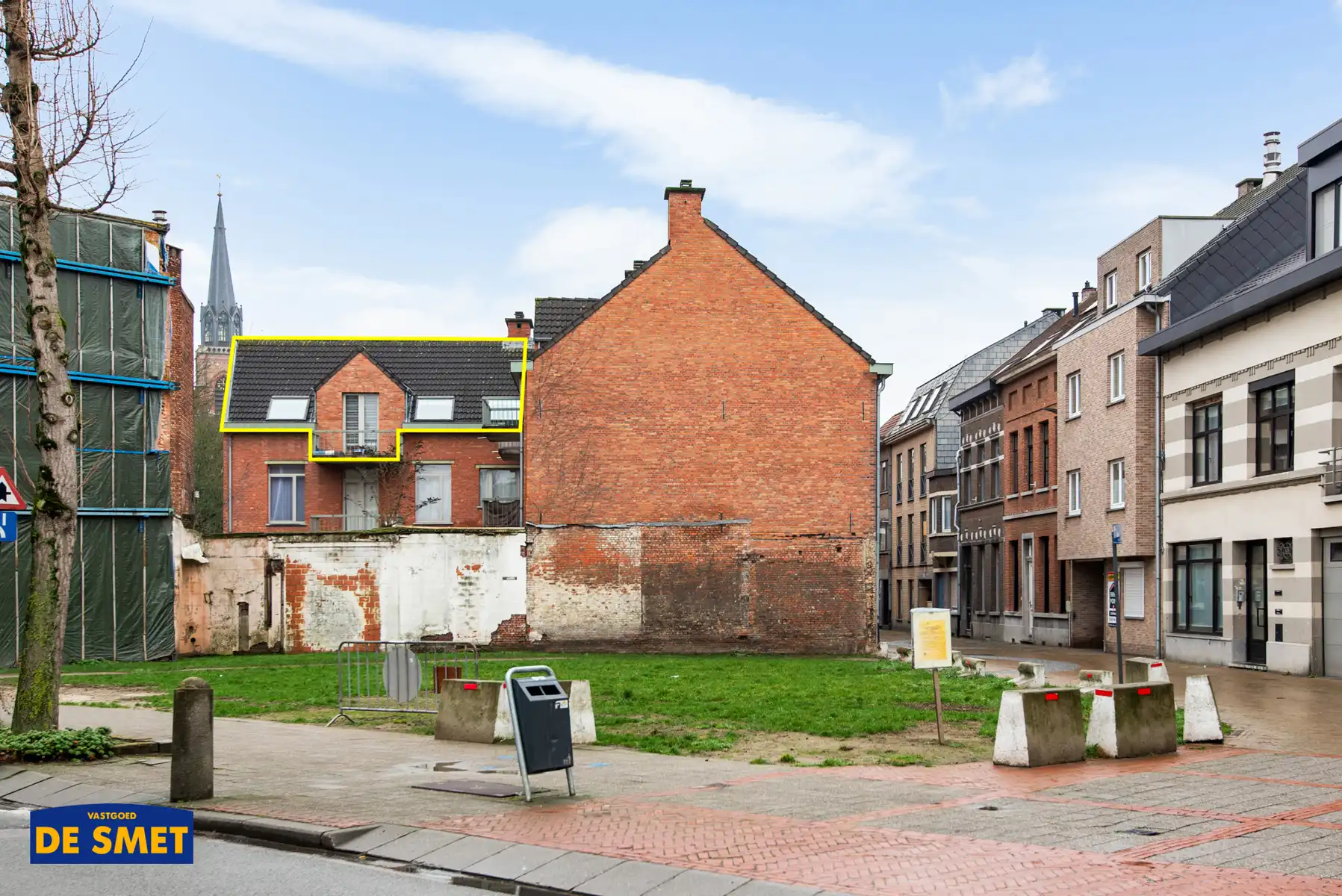 Appartement met 2 slaapkamers en terras pal in centrum  foto 13