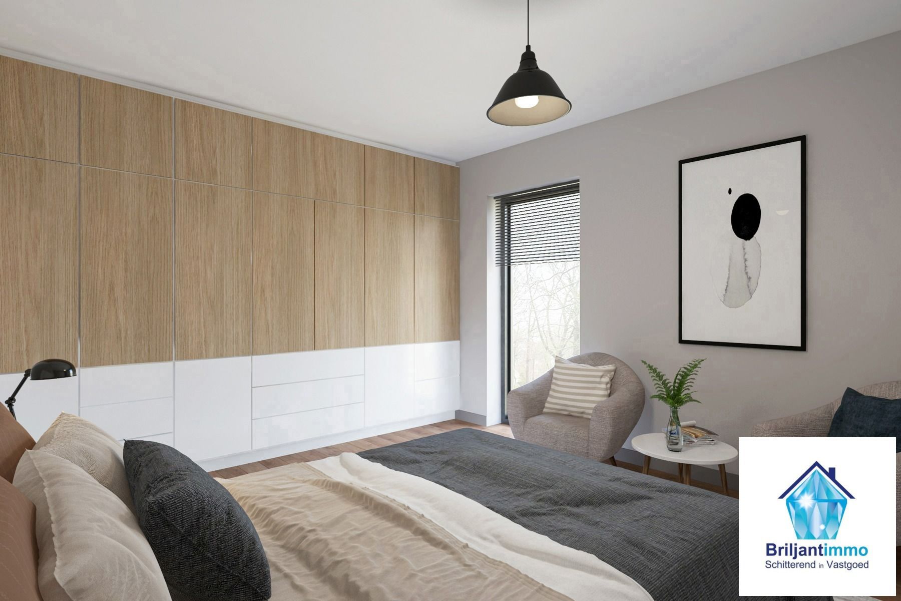 HOB BEN woning met mogelijk 5 slpkmrs en oprit - open zicht foto 4
