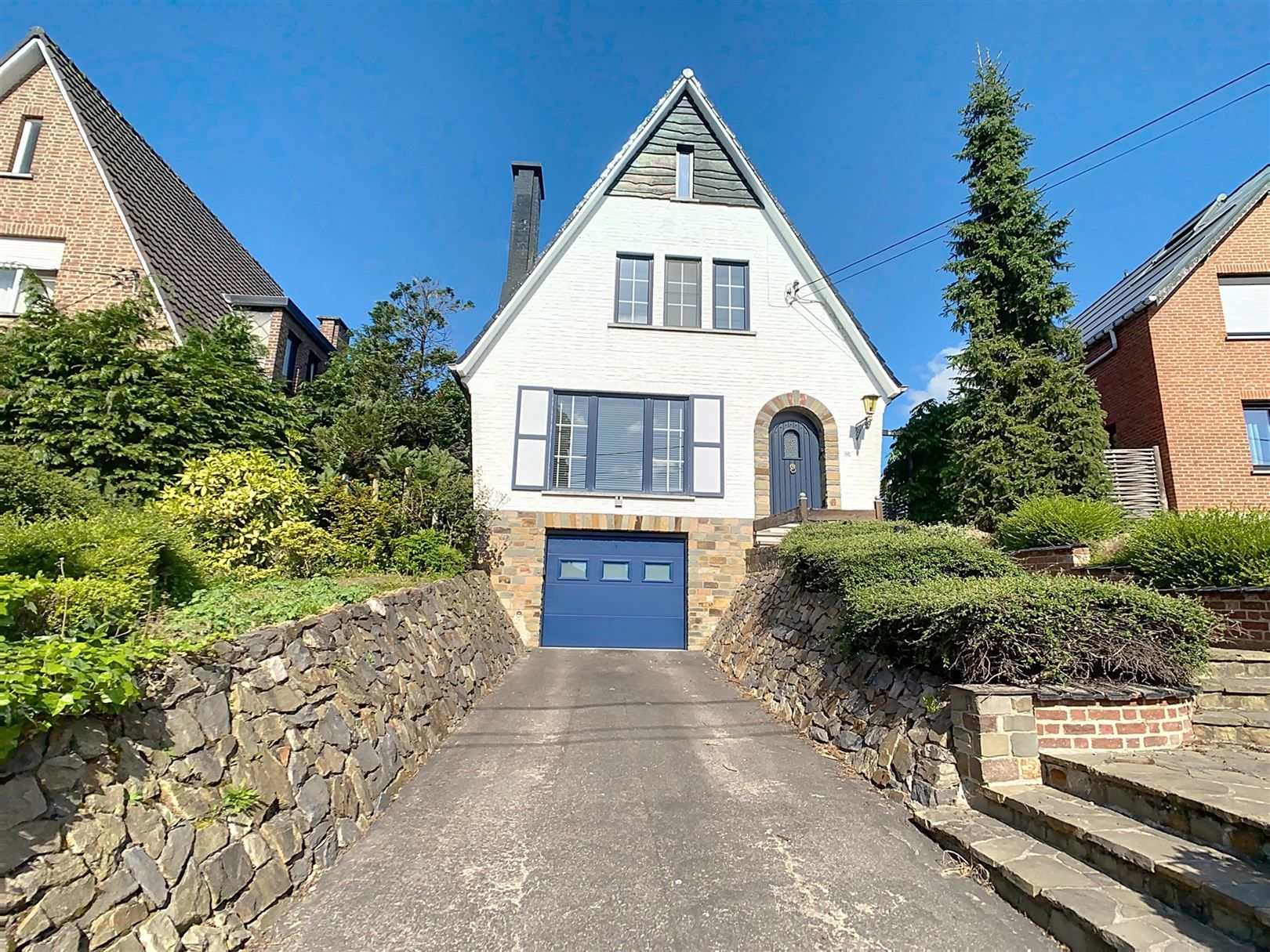 Hoofdfoto van de publicatie: Charmante woning, 3 slpks, garage, weides, 1h 23a 72ca