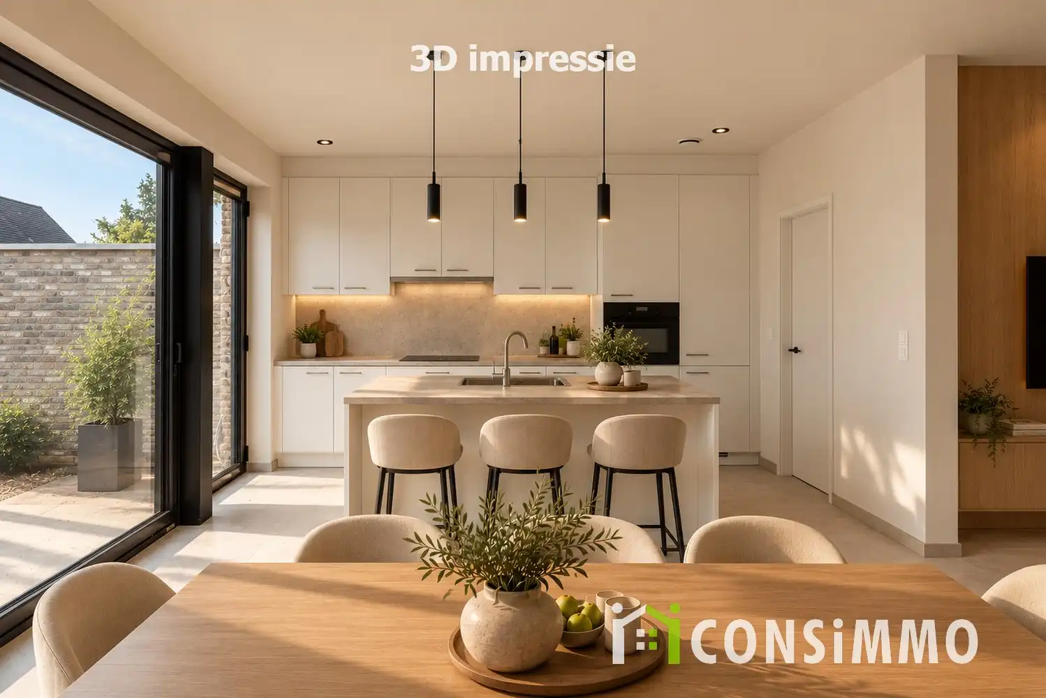 Hoogwaardige en energiezuinige nieuwbouwwoning met zuidwestgerichte tuin in Oud-Termien foto 11