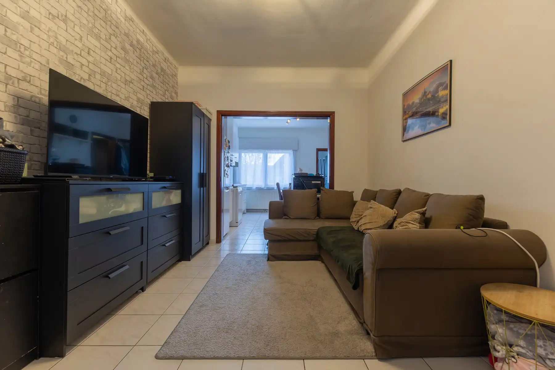 Gelijkvloers appartement met terras en tuin (+ kelder) foto 6