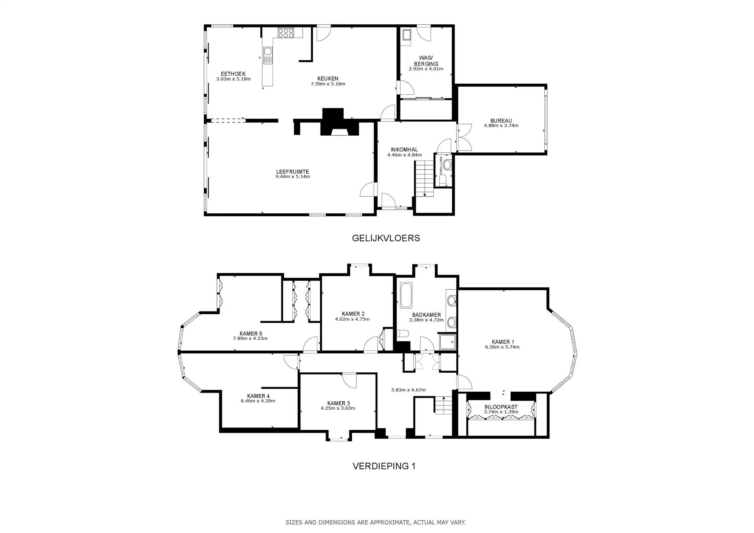 Prachtige villa met zwembad, 5 slpk en bureau te Wetteren foto 26