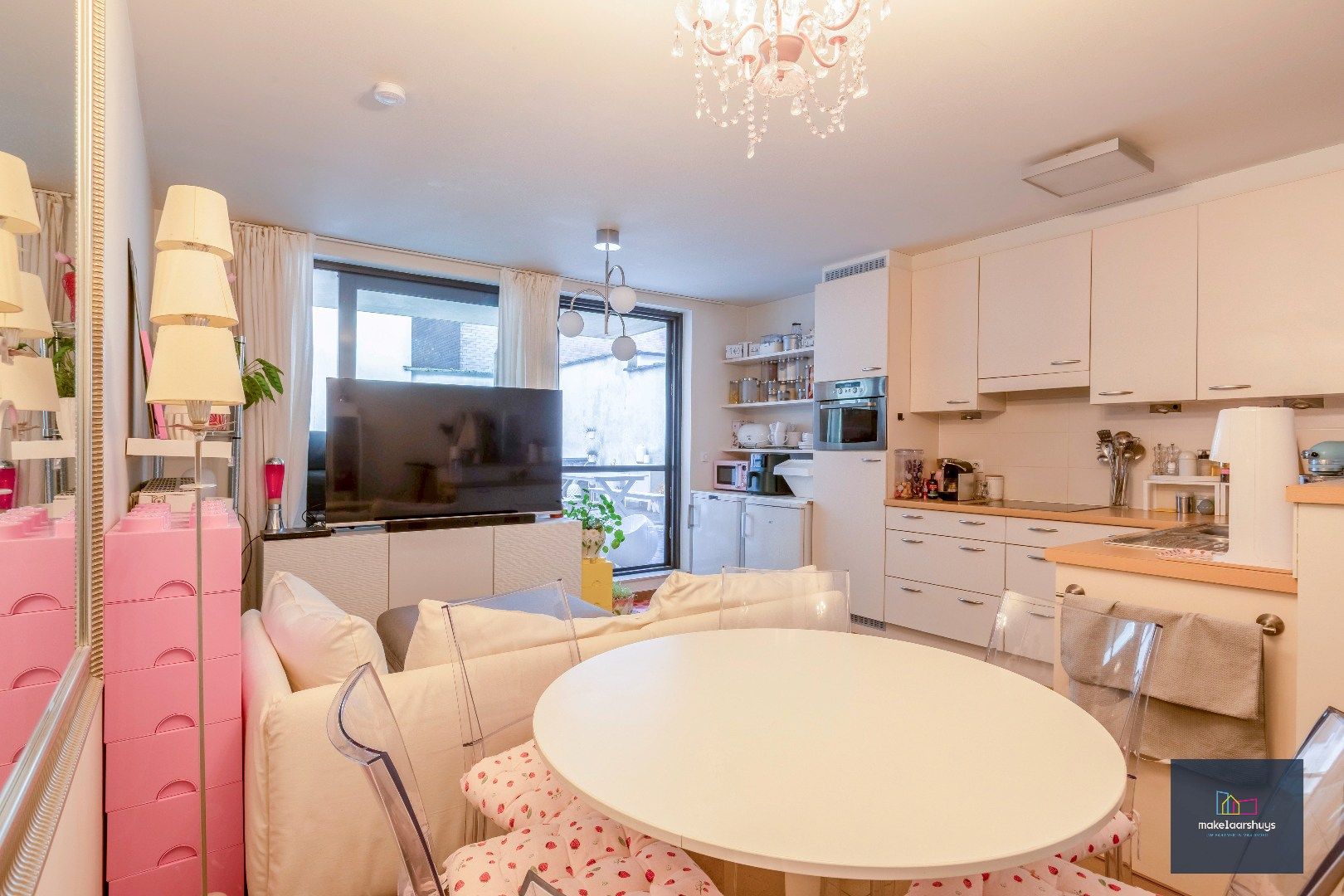 2slp. app. met schitterend terras in centrum Gent foto 6