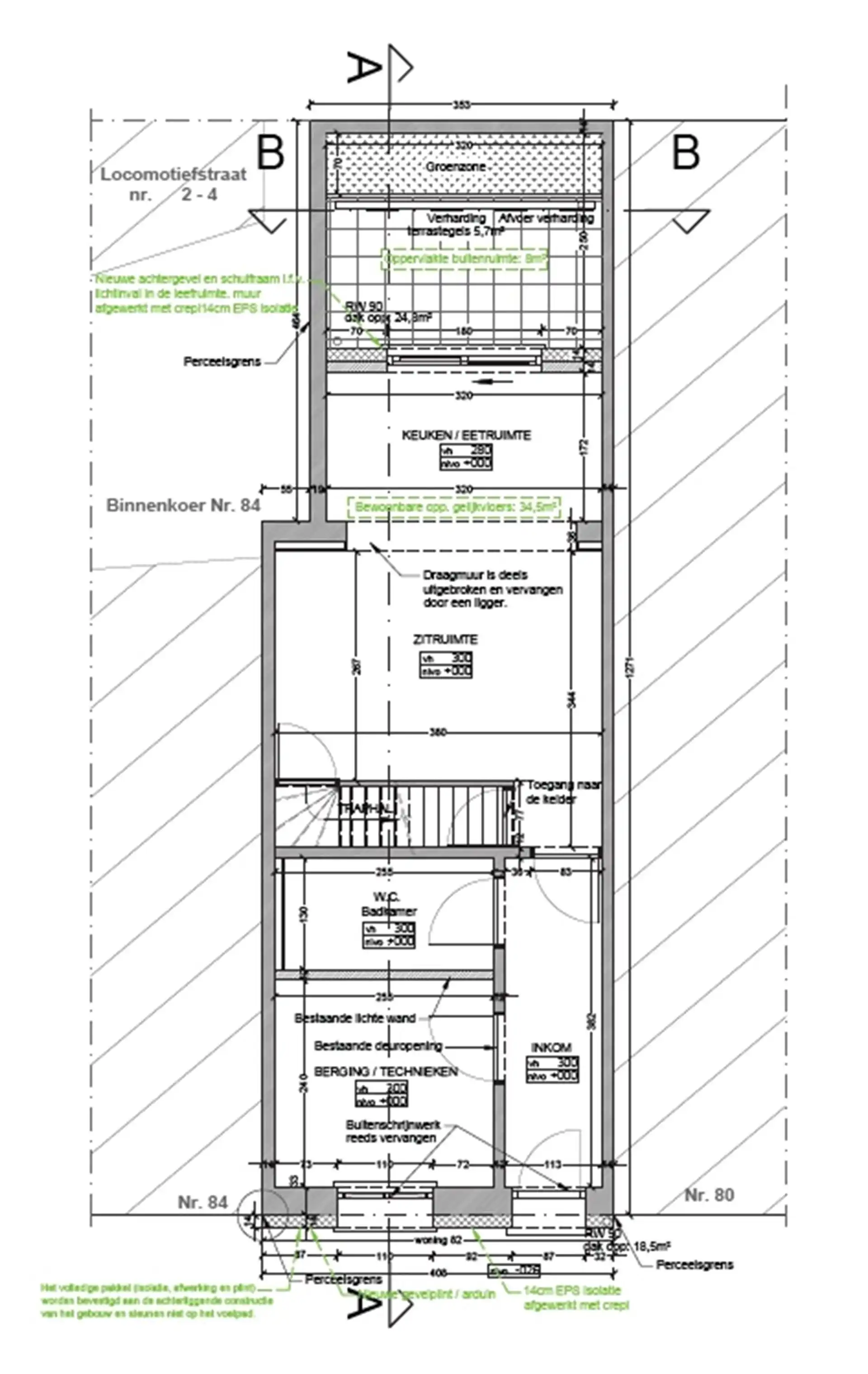 Te renoveren woning met 3 slpks en 3 badkamers. foto 17