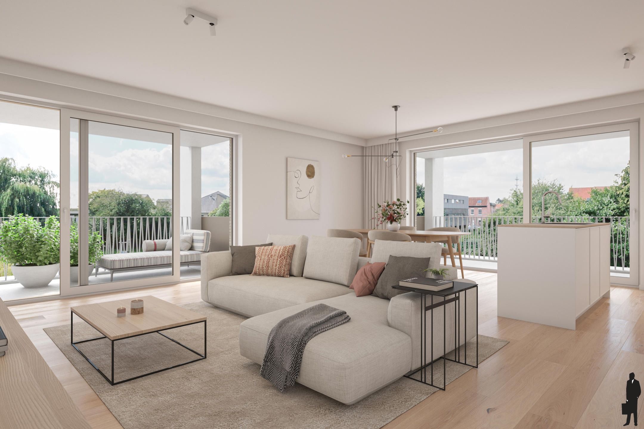 Nieuwbouw penthouse van 121m² met terras van 46m²  foto 6