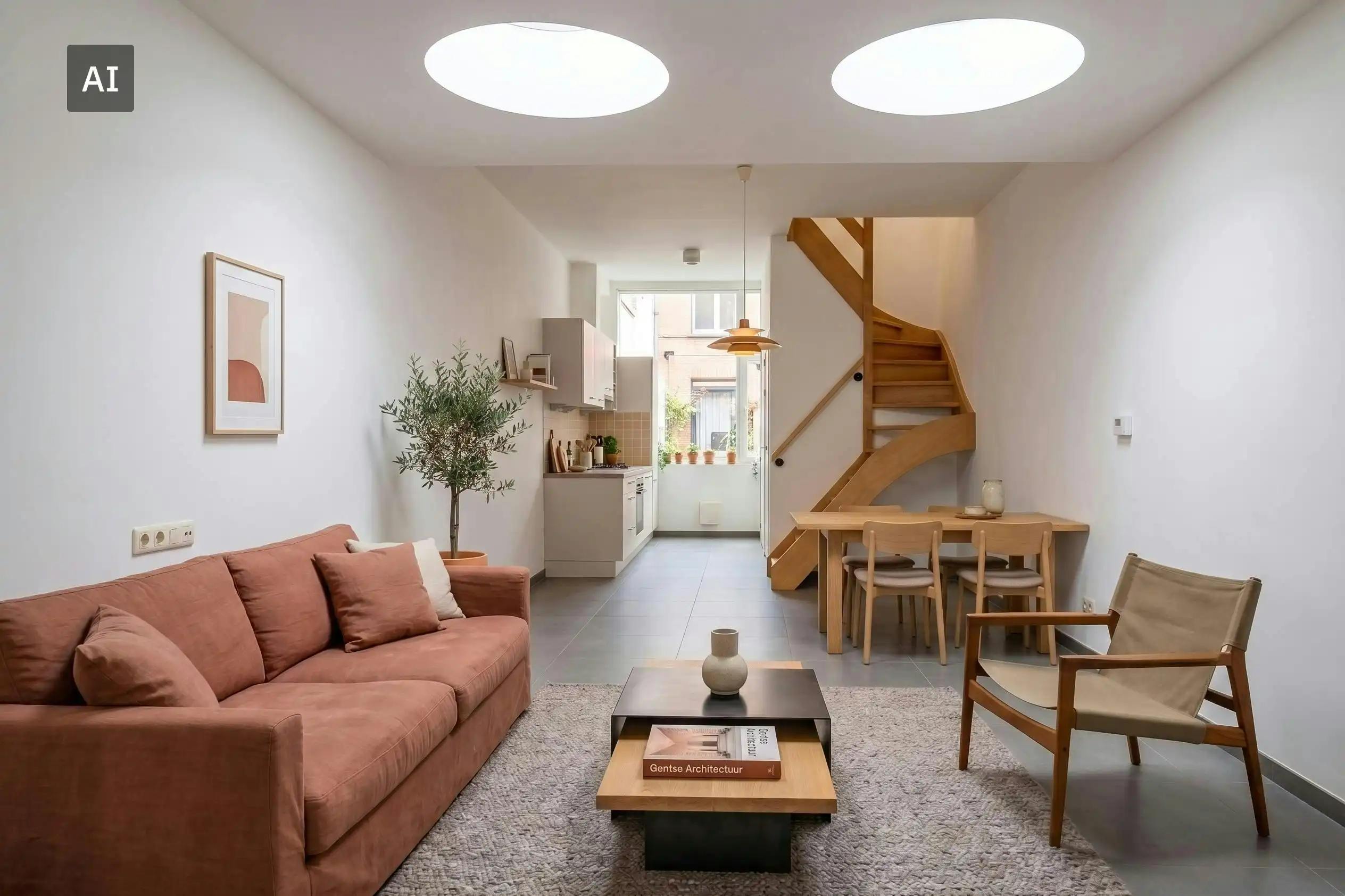Huis met stadskoer te koop te Gent  foto 3