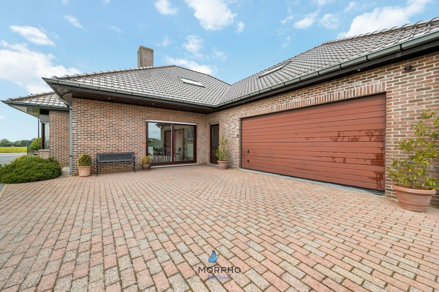 Landelijke villa te huur in Zwevezele met 2 slpks, tuin, privacy en prachtig uitzicht foto 19
