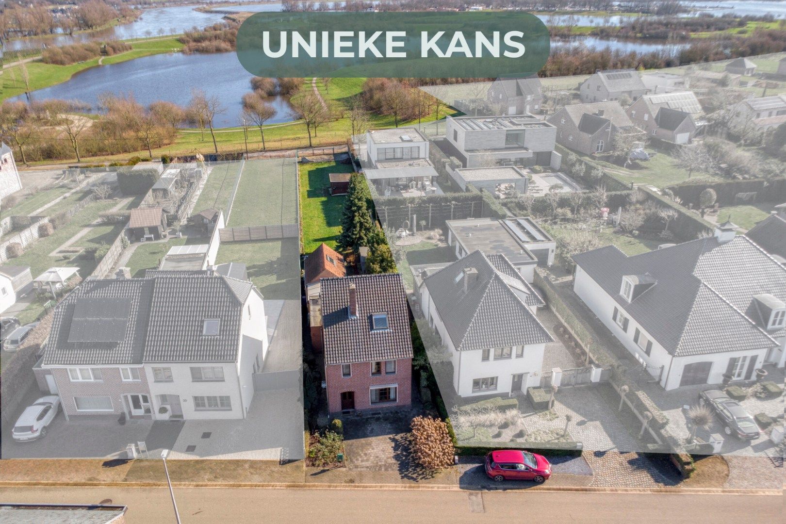 Woning op toplocatie in Aldeneik (met eventuele bouwgrond)