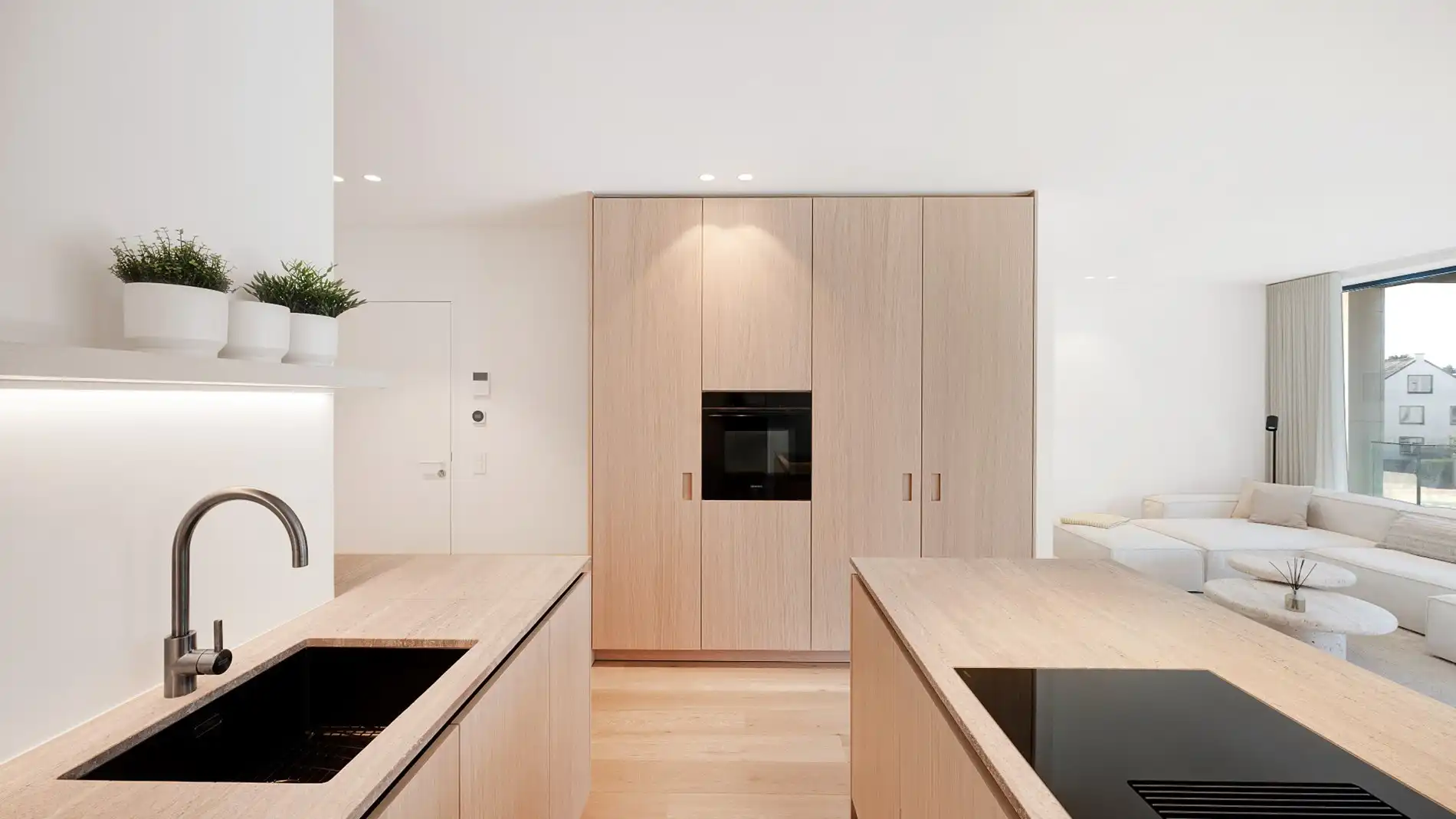 Nieuw appartement gelegen aan de zuidkant van het vernieuwde Burg. Fr. Desmidtplein. Gevelbreedte van ca. 8 meter. foto 14