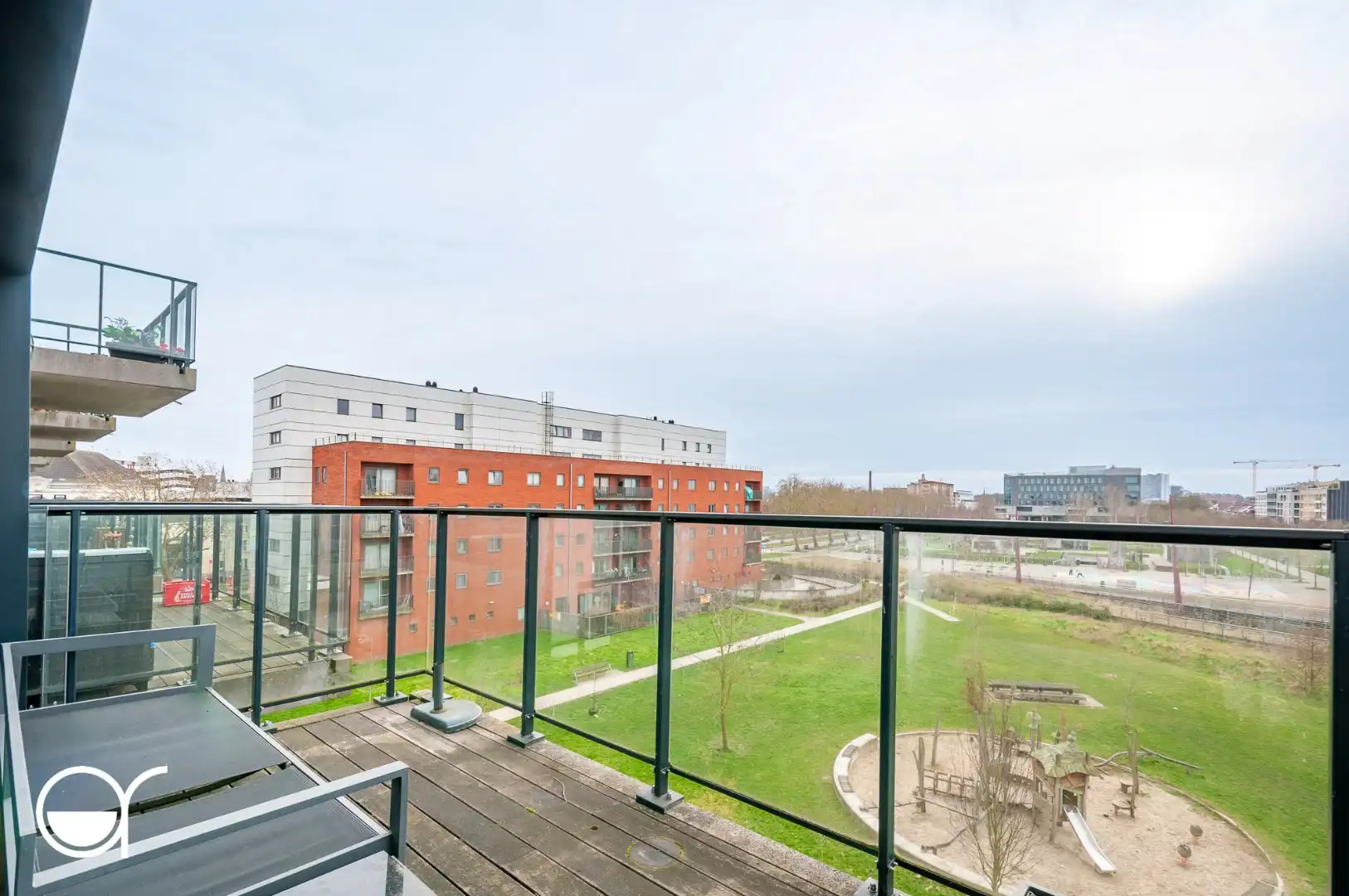 Prachtig appartement met 3 slaapkamers en terras met zicht op het Blaisantpark foto 20