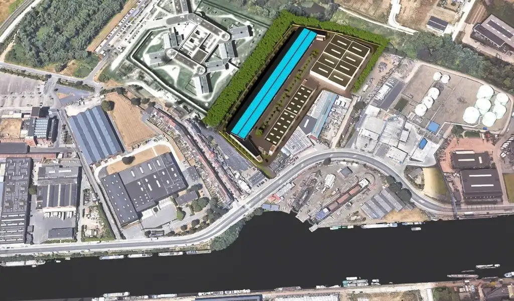 Vernieuwbouw magazijn met kantoor te koop aan de Voorhaven in Gent foto 8