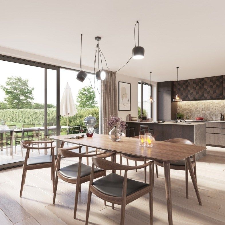 PRACHTIG LANDELIJK NIEUWBOUWPROJECT VAN 9 RUIME WONINGEN foto 4