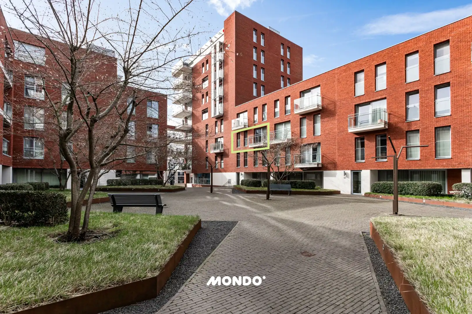 2-slpk appartement incl. garage aan de Vaartkom (EPC 79) foto 2