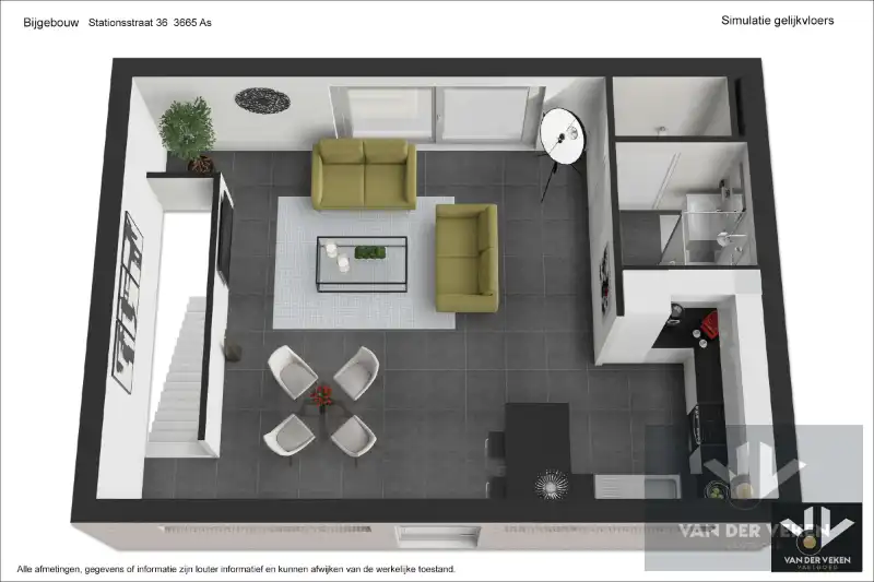 Knap afgewerkte, energiezuinige en ruime woning met vier slaapkamers, guesthouse/praktijkruimte op een centrale (maar toch bosrijke!) locatie te As foto 31