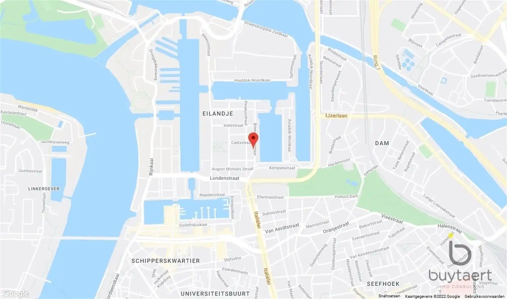 Frontaal waterzicht vanuit dit lumineuze recente appartement met terras! foto 15