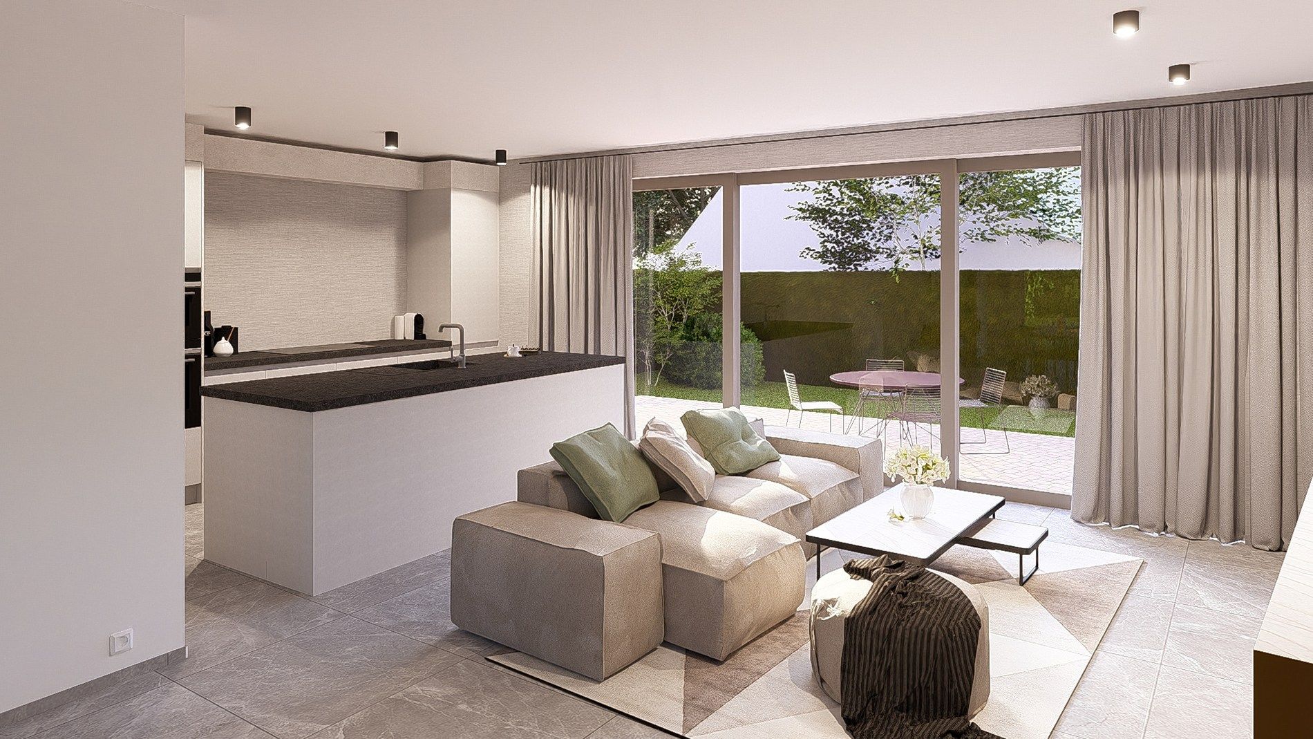 Rijwoning met tuin met uitweg foto 3