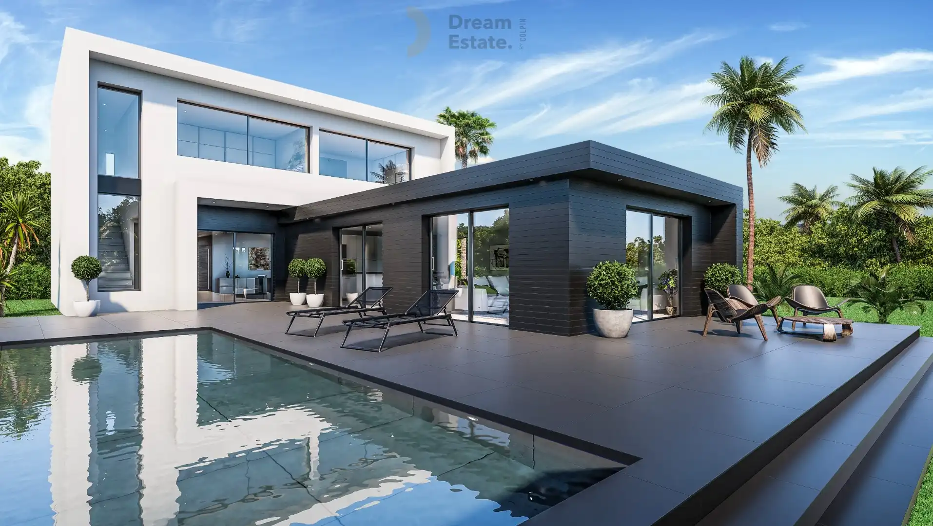 Villa Minos - Modern Ontwerp in een Exclusieve Woonwijk in Jávea. foto {{pictureIndex}}