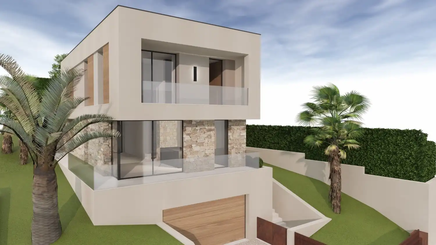 Energiezuinige nieuwbouwvilla met zeezicht en zwembad in Calonge, Girona foto 2