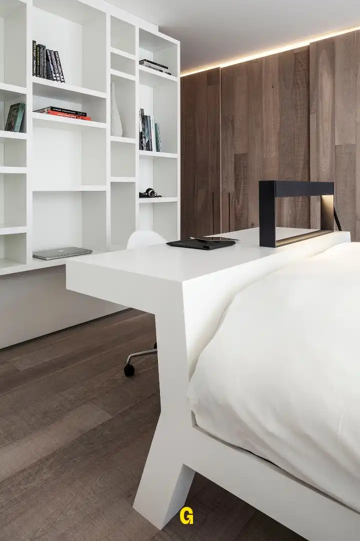 Uniek rolstoelvriendelijk en gemeubeld gelijkvloers appartement met terras dankzij hoogstaande architectuur  foto 13