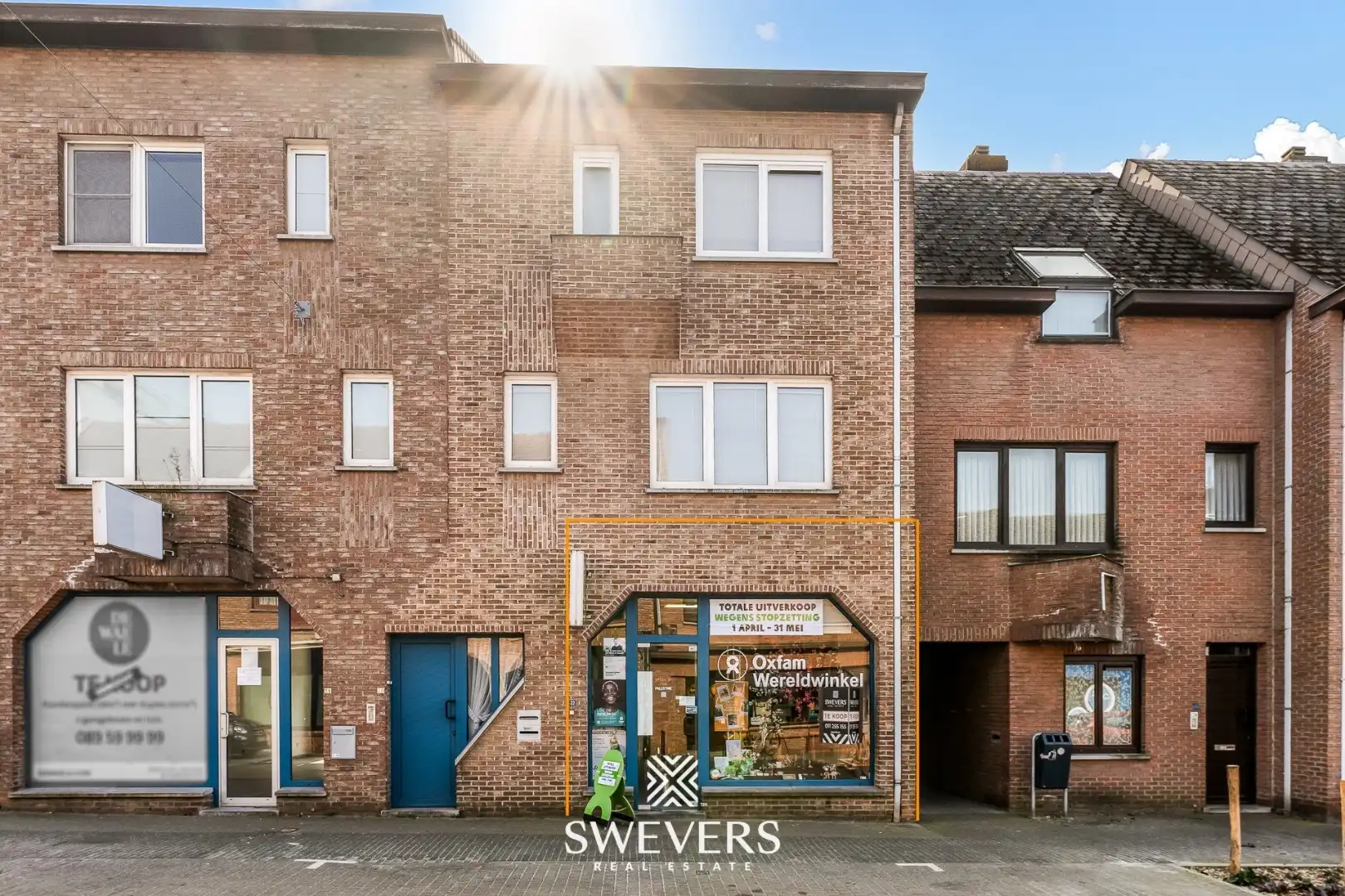 Commercieel pand met garage in centrum Beringen foto 17