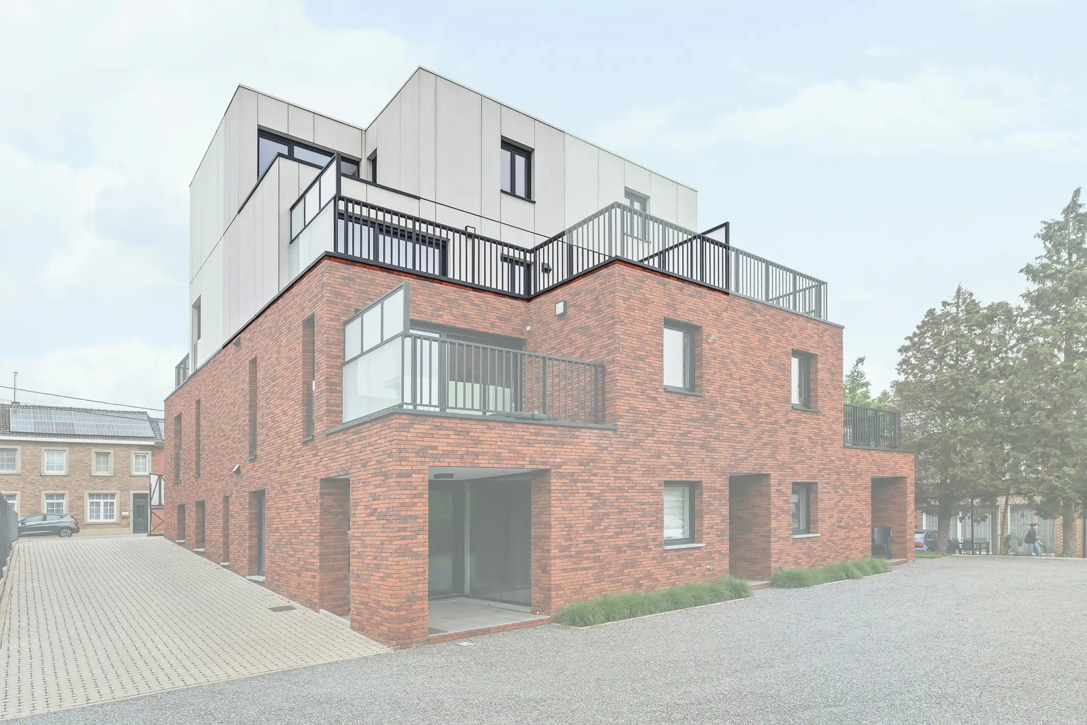 Recent duplex appartement met 2 parkings te Zichen foto 23