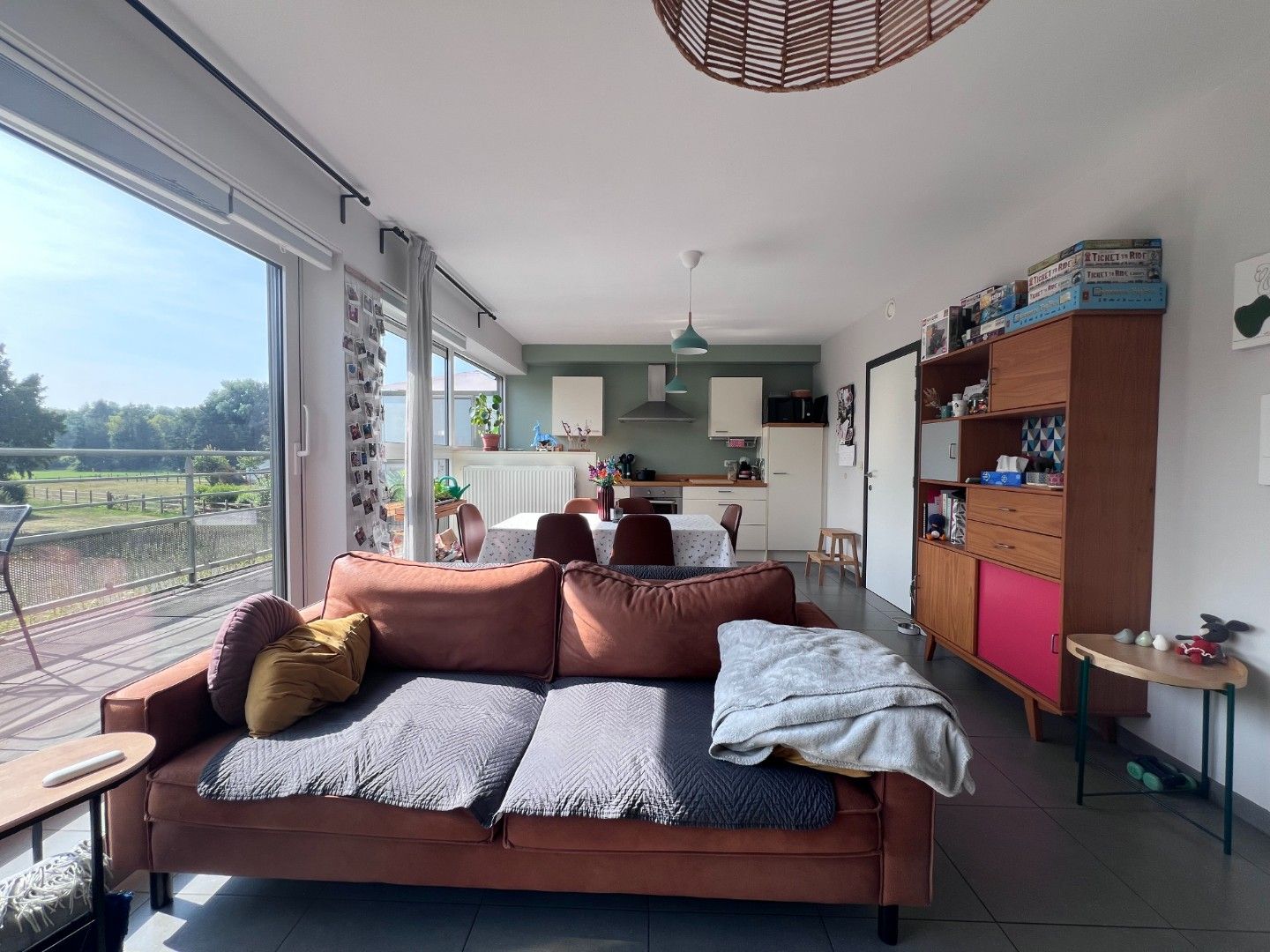Gezellig appartement met veel lichtval te huur in Sleidinge foto 2