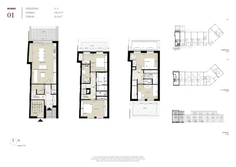 Oostakker (Gent), Pijphoekstraat - 'Amandine' - Fase 1: Lot W01 foto 2