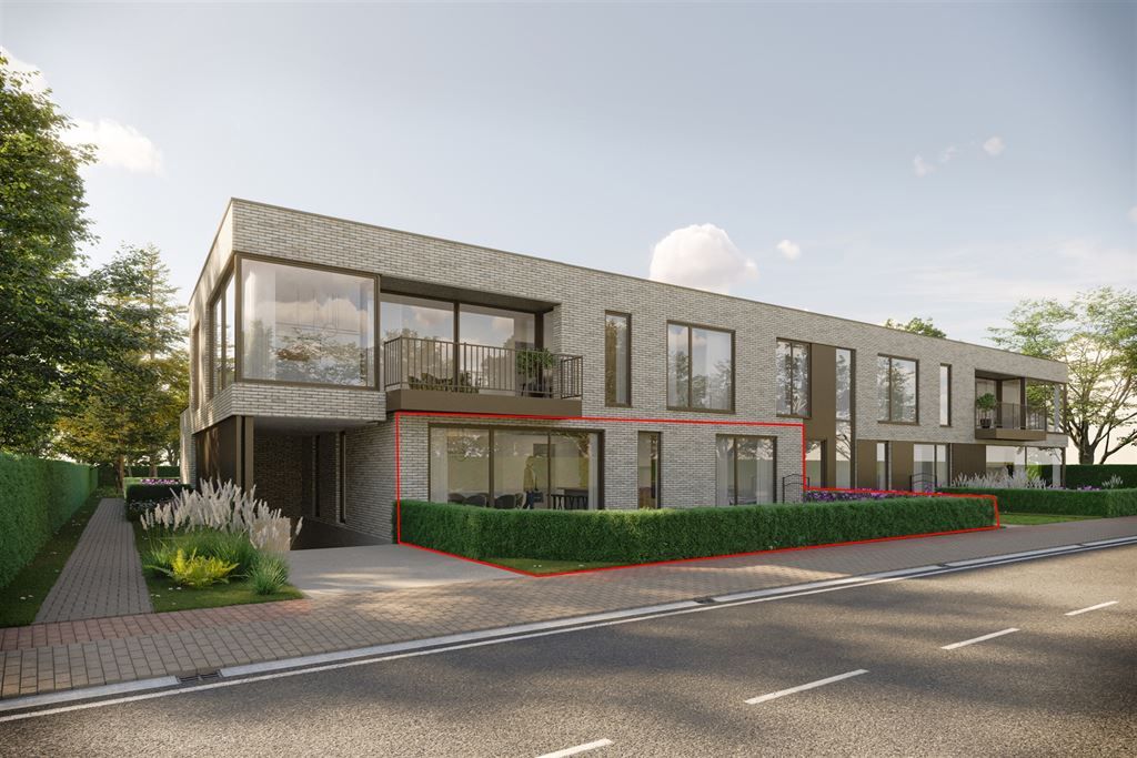 Gelijkvloers éénslaapkamerappartement nabij Herent-centrum! foto {{pictureIndex}}