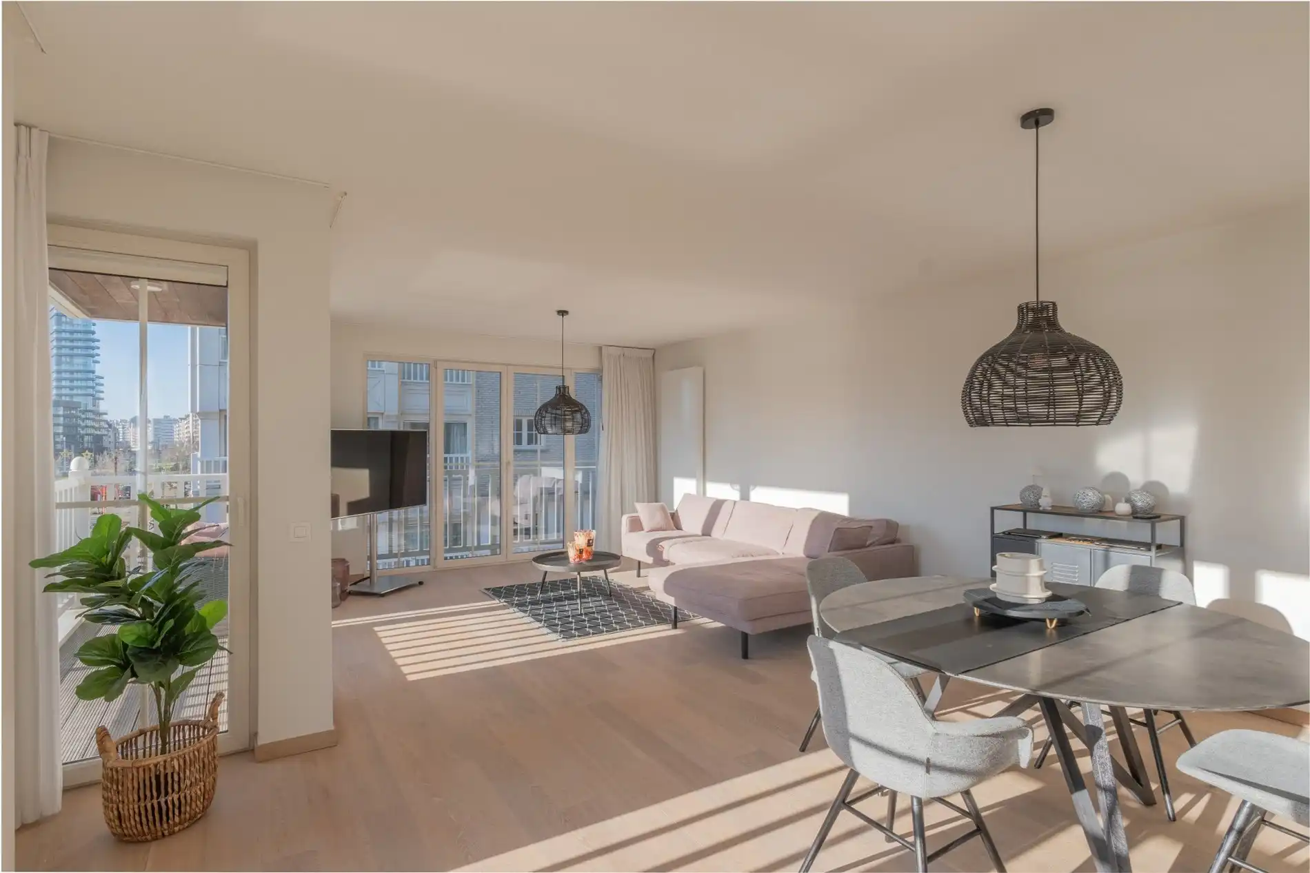 Schitterend hoekappartement met 3 kamers & open zichten foto 2