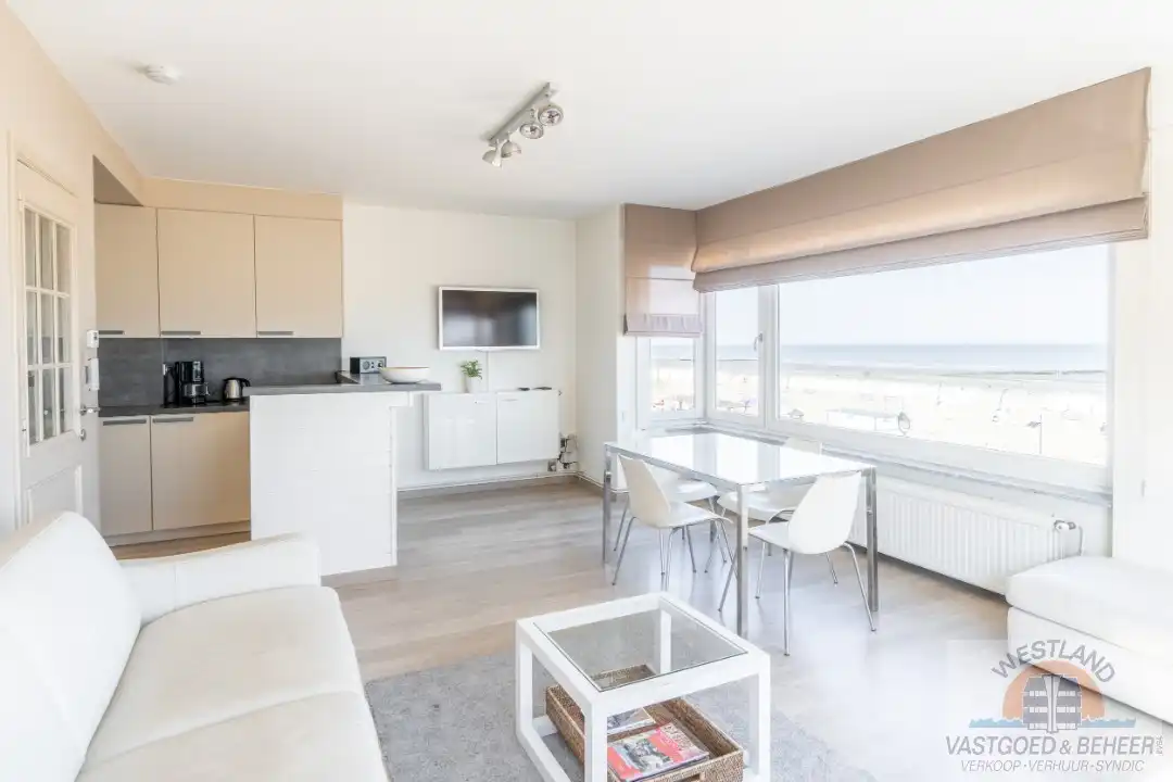 Instapklaar appartement met frontaal zeezicht foto 3