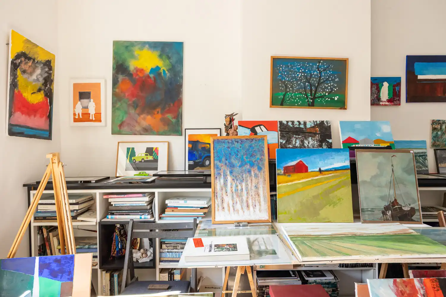 Unieke halfopen parkwoning (230m²) met schitterende Art-déco elementen op toplocatie tegenover het Te Boelaerpark foto 31