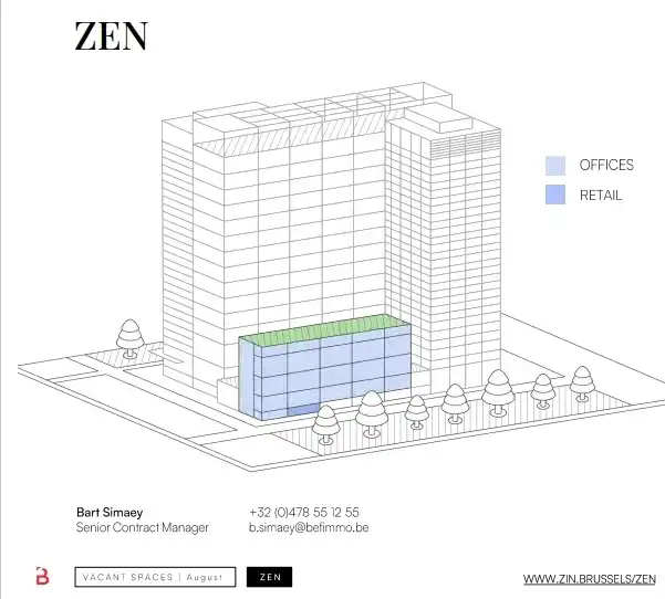 ZEN (ZIN): +/- 3.900m² kantoren foto 13