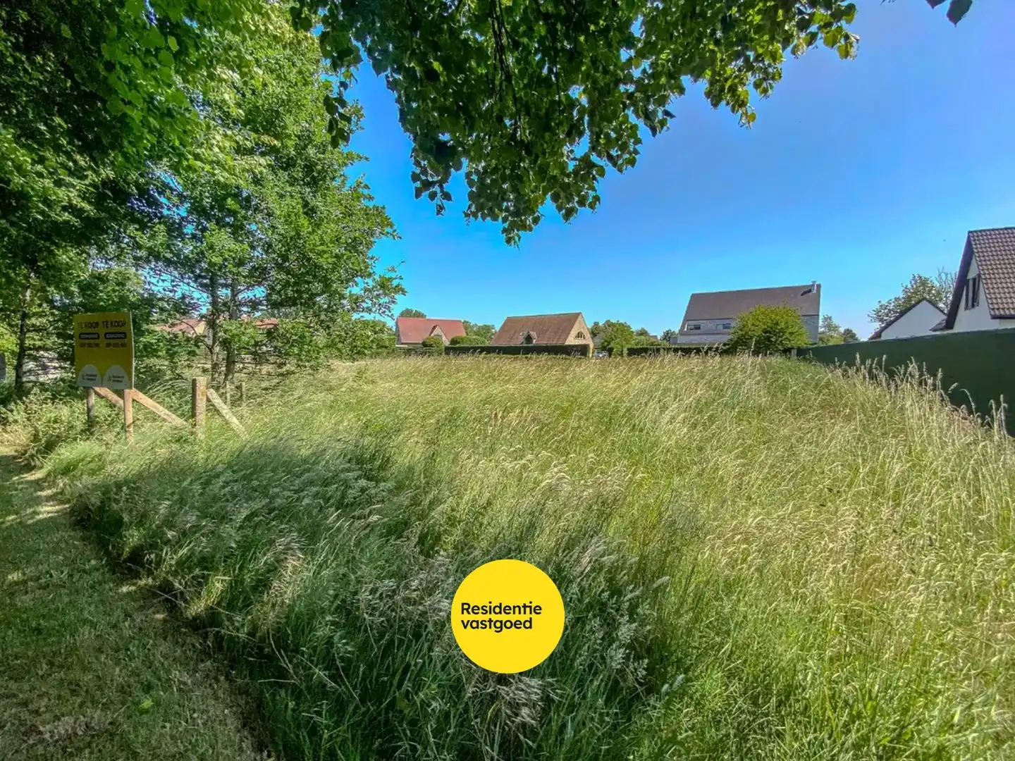 Ruim perceel van 1064 m² in residentiële wijk bestemd voor open bebouwing te Oostduinkerke (Koksijde). foto 7