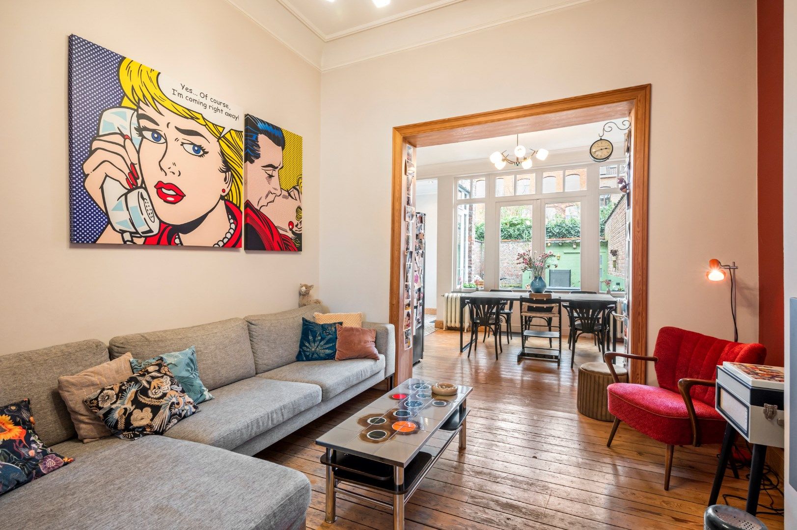 HERENWONING MET 4 SLPKS, TUIN EN HUURGARAGE foto 5
