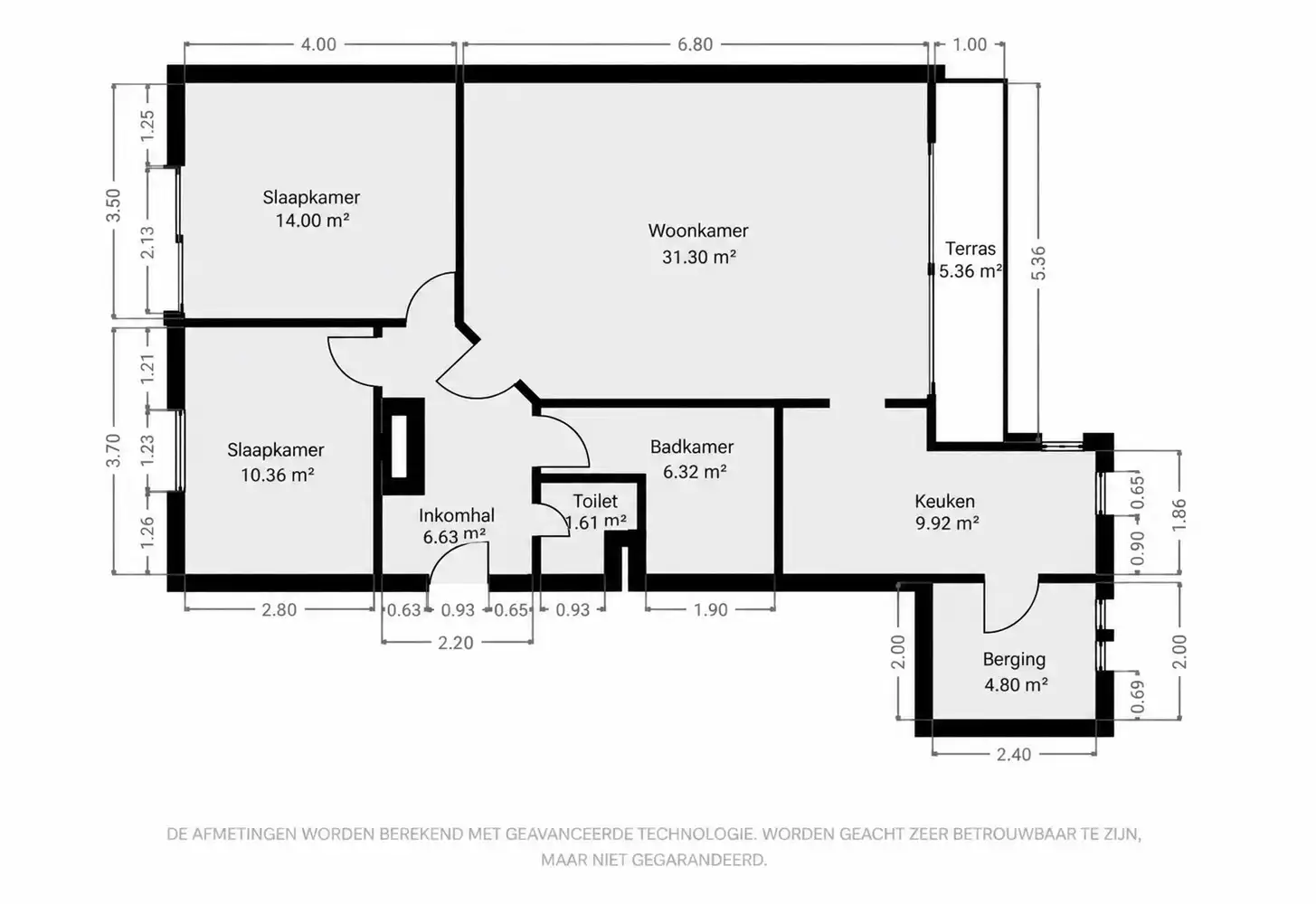 Instapklaar ruim appartement foto 11