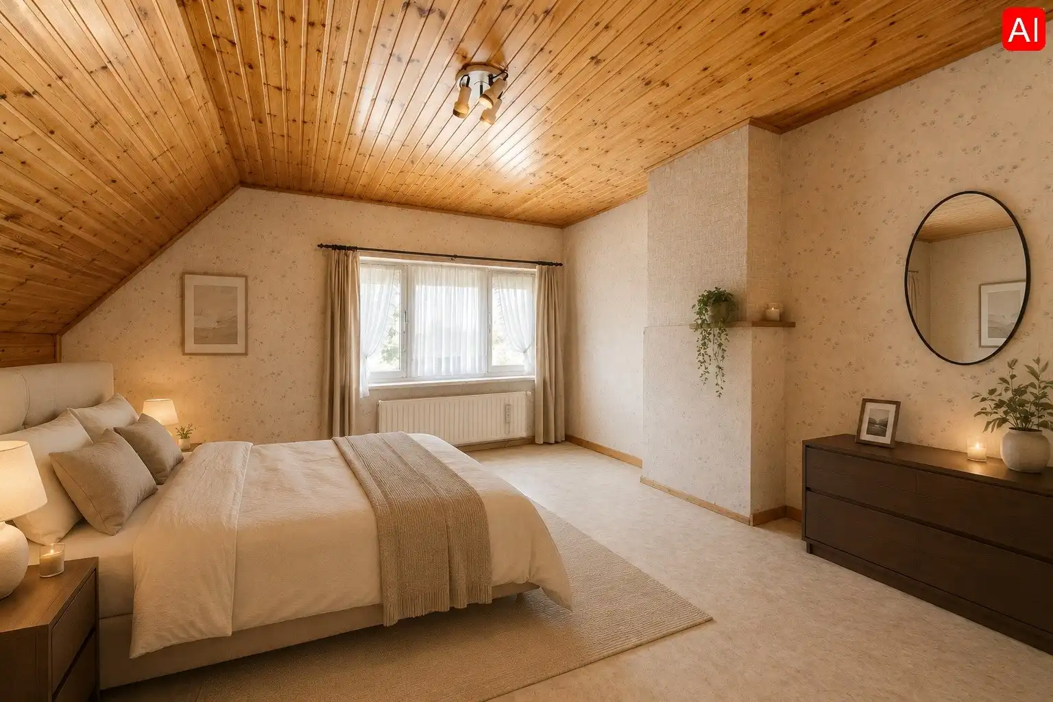 TE RENOVEREN WONING MET TUIN, GARAGE EN BIJGEBOUW IN AARSELE foto 12